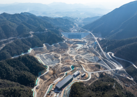 国内单机容量最大抽蓄电站下水库通过蓄水验收