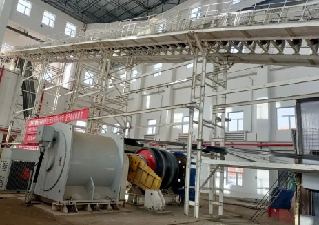 青海能源魚卡二礦：主斜井大傾角<em>帶式輸送機</em>正式投運