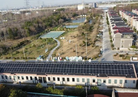 江苏太仓新建村、胜利村村委会分布式光伏项目并网