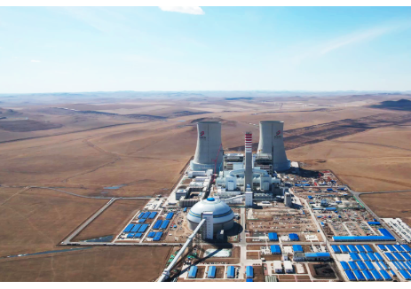 中国能建建筑集团承建的乌拉盖电厂锅炉水压试验一次成功