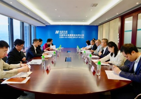 温枢刚到华能在港企业调研