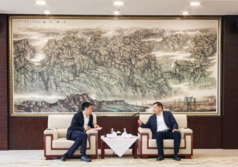 中国能建万明忠与国网甘肃省电力公司党委书记、董事长林