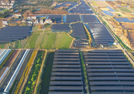 三峡集团江苏分公司丹阳皇塘渔光互补项目实现首批