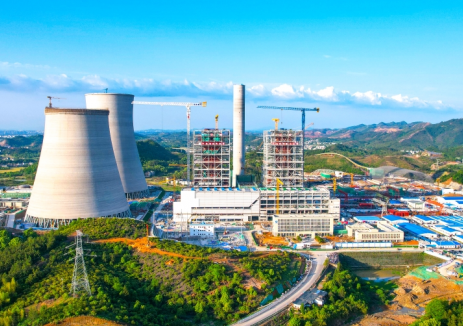 上饶百万项目1号机组DCS受电一次成功