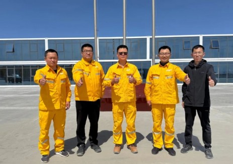 华润电力重能新疆公司新能源项目巴里坤侧临时营地投用