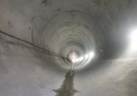 广西南宁抽水蓄能电站水道衬砌混凝土全部浇筑完成