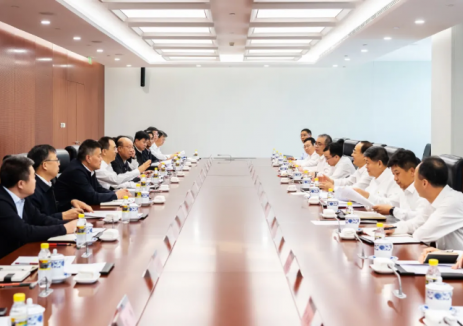 邹磊会见中国中车党委书记、董事长孙永才