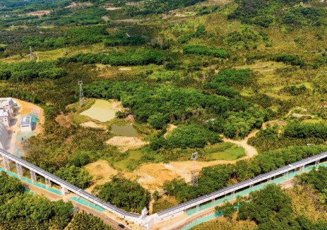 海南定安大岭花岗岩矿山分布式光伏发电项目并网发