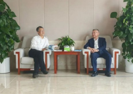 中建六局仲丛利拜会北京市水务局党组书记、局长刘