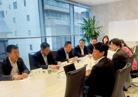 京能国际与日本智慧能源举行会谈
