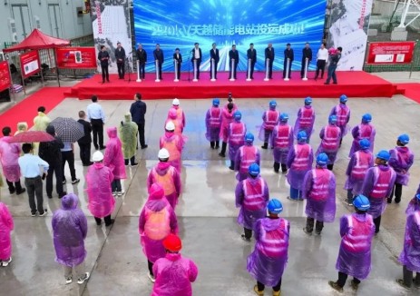 中国能建首个“百兆级”飞轮储能项目投运！