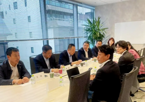 京能国际与日本智慧能源举行会谈