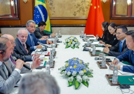 巴西总统卢拉会见张雷，用零碳产业园推动巴西绿色