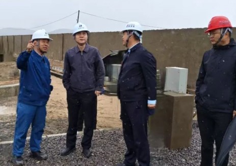 华能陕西公司纪委书记李华到新能源分公司调研