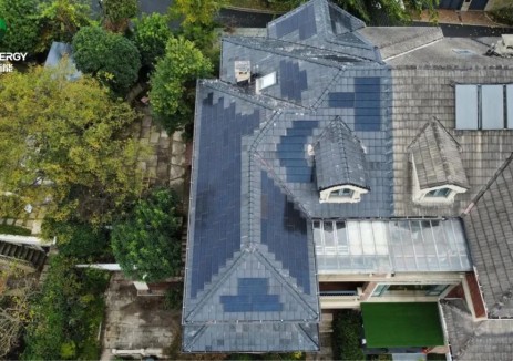 正泰新能光伏瓦别墅项目落地杭州，破解建筑美学与