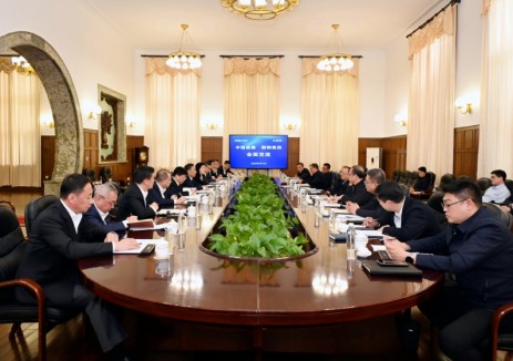 中国能建宋海良与鞍钢集团党委书记、董事长谭成旭会谈并见证签署战略合作协议
