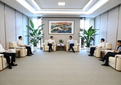 水电十六局领导拜会国电投浙江公司