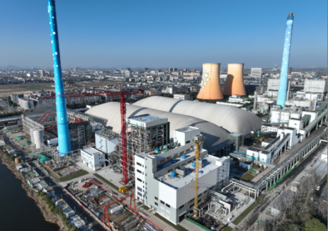浙江绍兴滨海四期项目9号机组首次并网一次成功