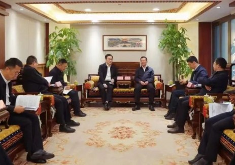 中国电建成都院与甘孜州委州政府会谈