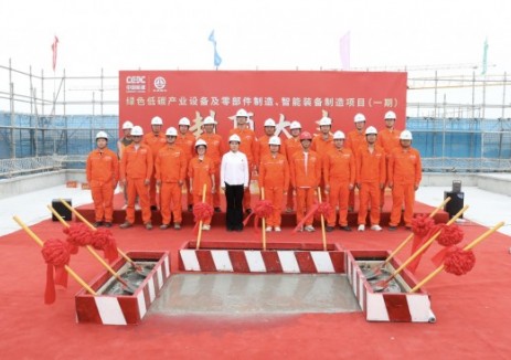 中国能建葛洲坝一公司承建的无锡洗砚湖项目科创绿