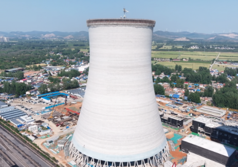 中国能建建筑集团承建的淮北聚能2×660兆瓦超超临