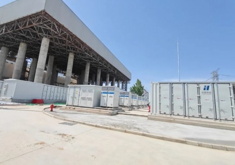 陕西省首个超级电容混合储能调频项目建成投运