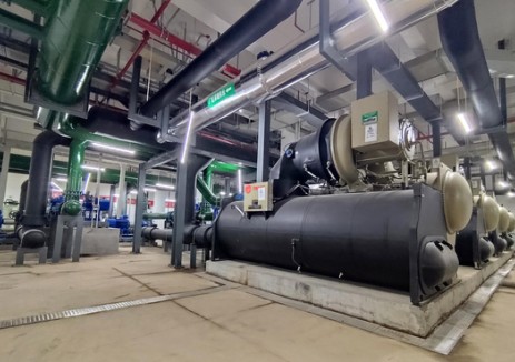 电建地热公司首个高效能源站房项目正式投运