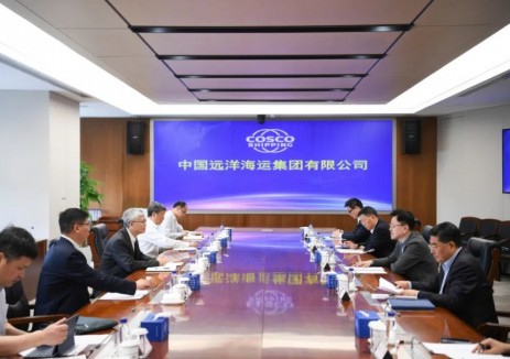东方电气张彦军率队访问中远海运集团