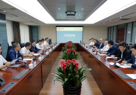 中国能建东电一公司与中交西安筑路机械有限公司座谈交流