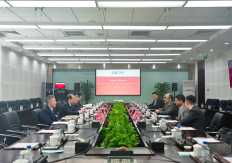 乔旭斌会见沙特阿尔朱美亚能源水务公司执行CE