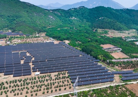 中电建威天津市蓟州区150MW光伏发电项目并网发电