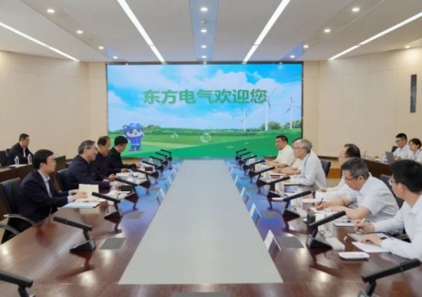 东方电气张彦军会见山东省委常委、青岛市委书记曾