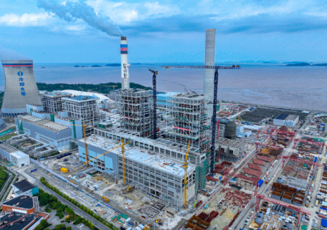 浙能台二项目3号机组倒送电一次成功