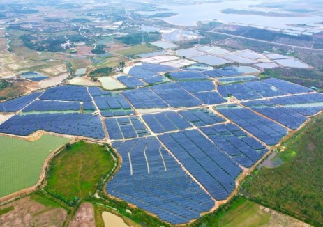 中国电建海南文昌抱罗100兆瓦农（渔）光互补光伏发电项目