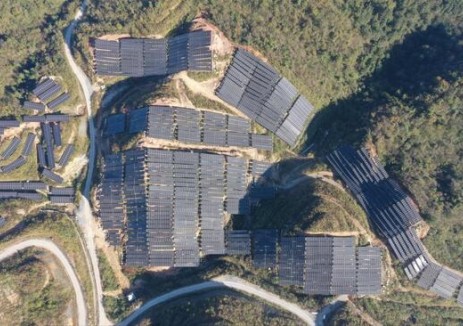 贵州省黎平县九潮定八水光互补农业光伏电站项目110千伏升压站及送出线路带电成功