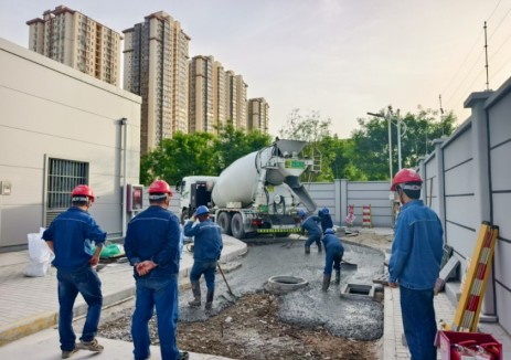 明珠公司：建元（湖北庄）110千伏变电站消缺工作