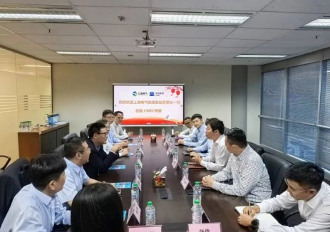赋能南亚能源转型，上海电气集团领导拜访中设