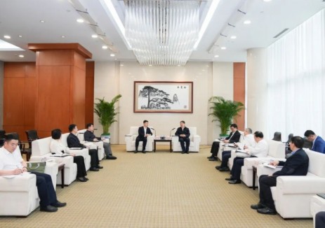 中国华能温枢刚会见辽宁省营口市委书记姚华明