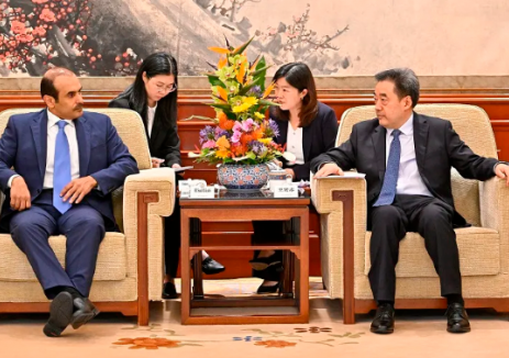 国家能源局主要负责人会见卡塔尔能源事务大臣