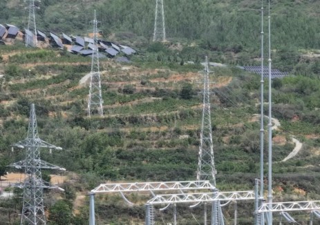 国投电力平定100MW光伏发电项目全容量并网发电成功