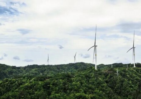 重庆石柱枫木扩建60MW风电项目全容量并网