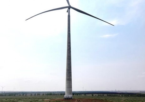 山东电建三公司发能康保照阳河100MW风电项目顺利并网发电