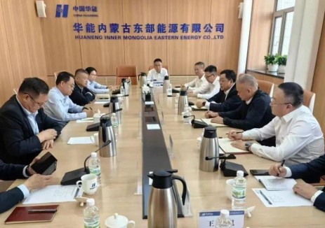 中国能建天津电建许栋拜访华能蒙东公司