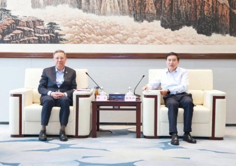 中国能建倪真与陕煤集团党委书记、董事长张文