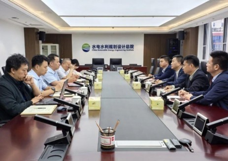 广州发展集团党委书记、董事长蔡瑞雄带队赴水电总院调研交流