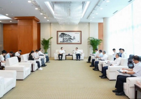 中国华能张文峰会见海南省副省长顾刚