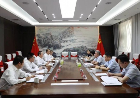 中国能建山西院马晓峰、吕建国拜访山西省能源局党