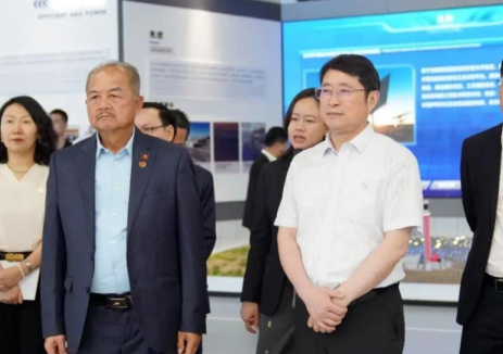 老挝副总理吉乔·凯坎皮吞一行到访东方电气集团