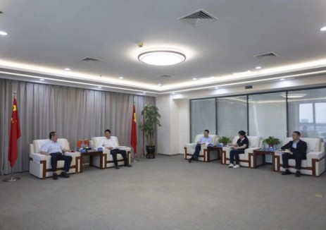 中国能建山西院马晓峰、吕建国拜访山西建投集团党委书记、董事长倪华光