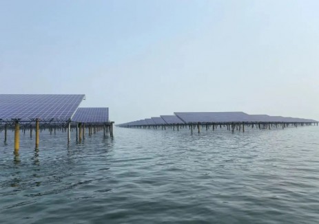 向海图强！华为助力中广核打造全国首个全容量并网桩基式海上光伏项目